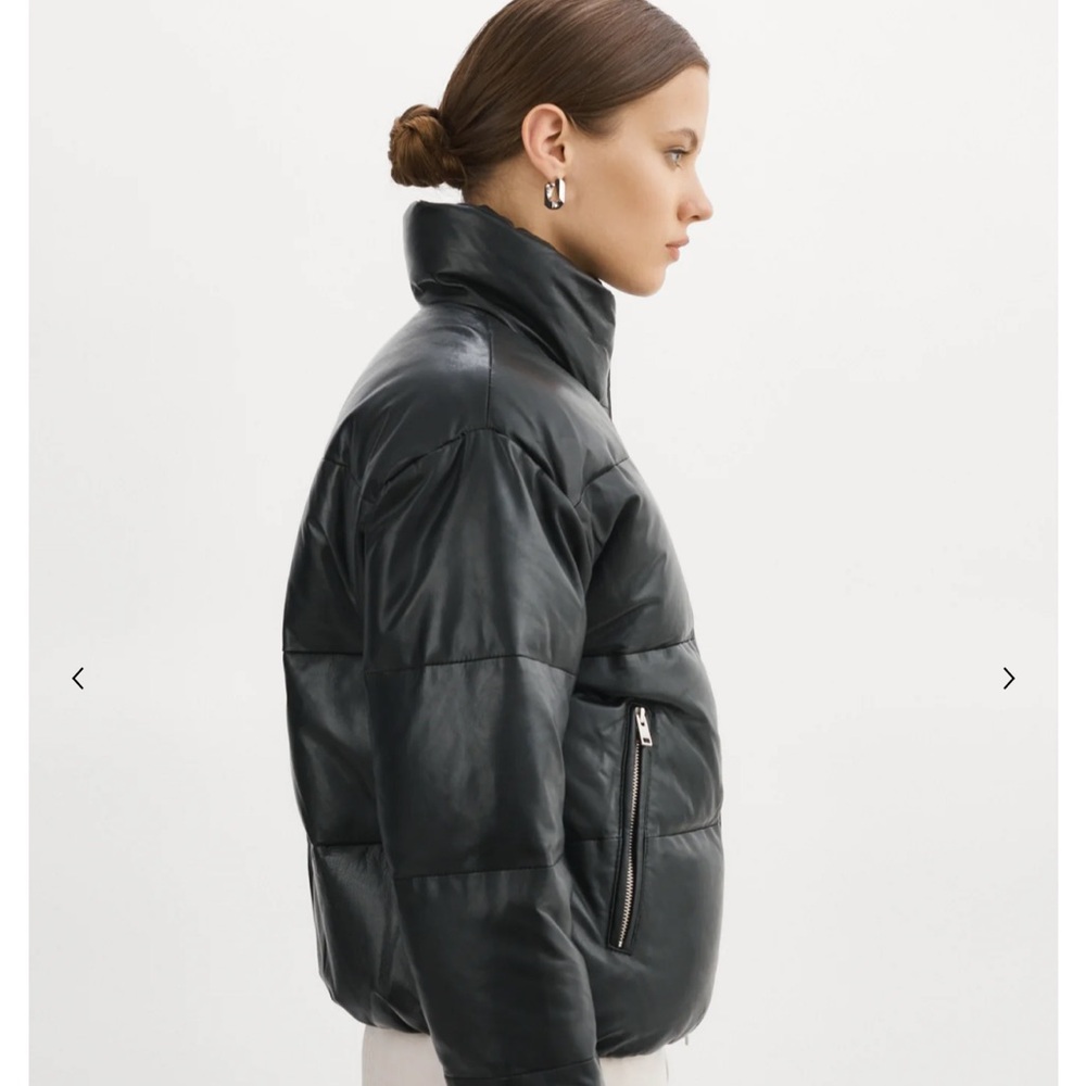 Black Puffer Jacket - Picture 5 of 6